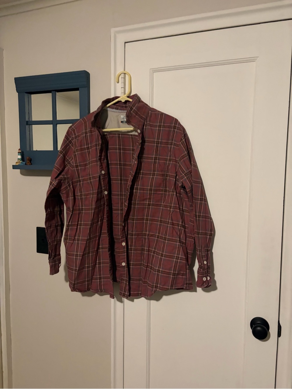 Women’s Ridgecut Red Plaid Button-Up Shirt